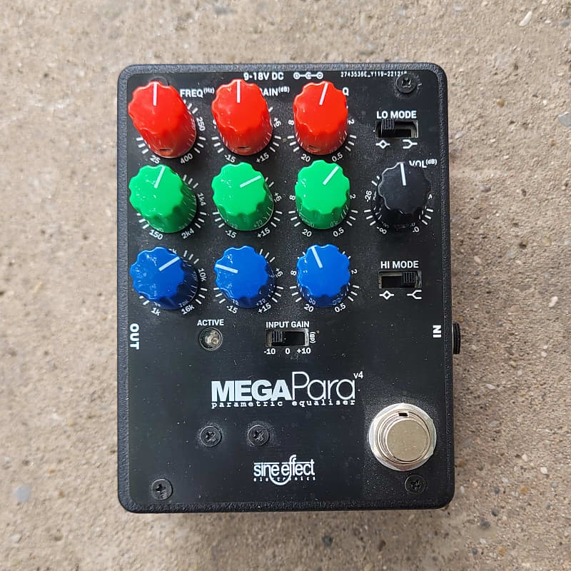 Sine effect Mega para v4, 3 band parametric EQ image 1
