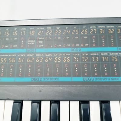 KORG POLY-800 Vintage Analog Synthesizer Made in JAPAN - 1984. Sounds Perfect ! image 7