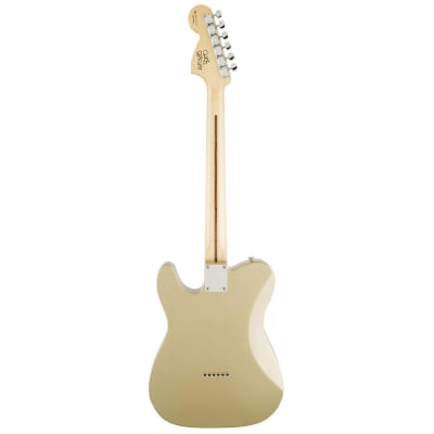 Fender Chris Shiflett Telecaster Deluxe Electric Guitar (Shoreline Gold)(New) image 4