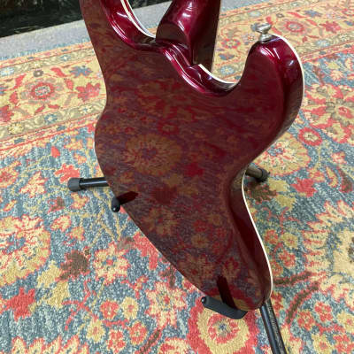 Mosrite Ventures Model 1992 Metallic Red Hand built by Semie Mosley image 9