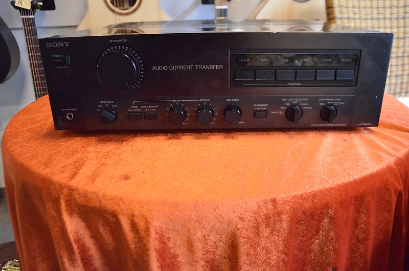 Sony TA-F 444 ES HiFi Stereo Integrated Amplifier * fine rare vintage audio * Top Quality made in Japan 1983-1987  			