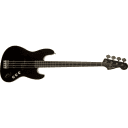 Aerodyne™ Jazz Bass®, Rosewood Stained Fingerboard, Black, No Pickguard