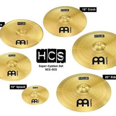 Meinl HCS-SCS Super Cymbal Set image 2
