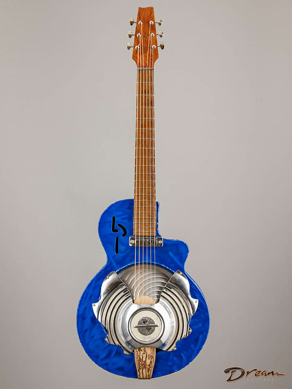 Brand New Pogreba Resonator, Blue Oldsmobile | Reverb