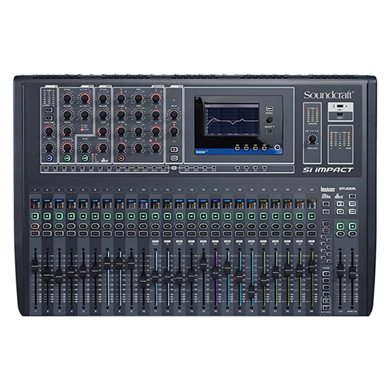 Soundcraft Si Impact 40-input Digital Mixing Console and 32-in/32-out Interface image 1