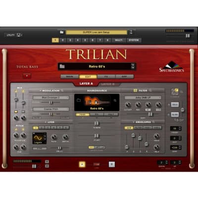 Spectrasonics Trilian Total Bass Module Software Instrument image 2
