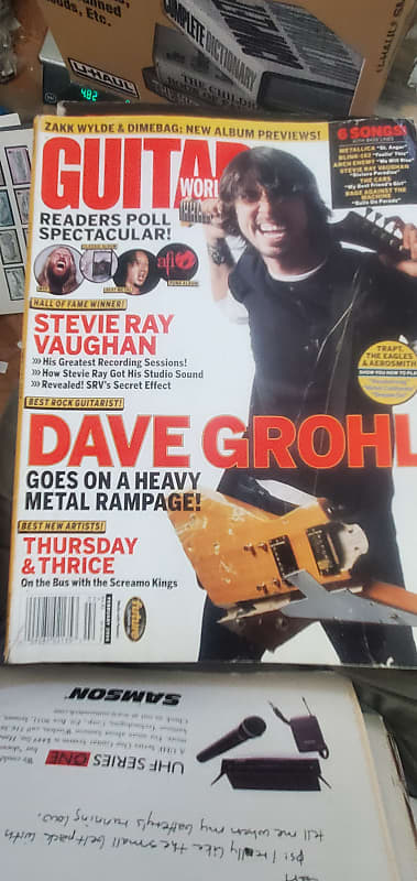 Guitar World February 2004 Dave grohl cars rage arch enemy | Reverb