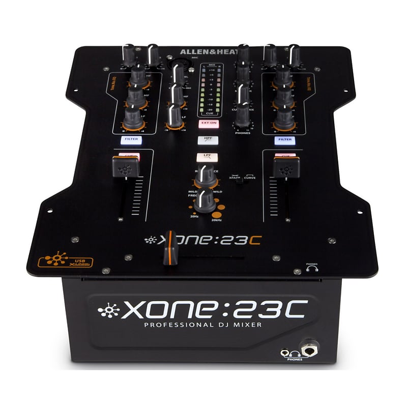Allen & Heath XONE:23C 2+2 Channel DJ Mixer w/ Soundcard