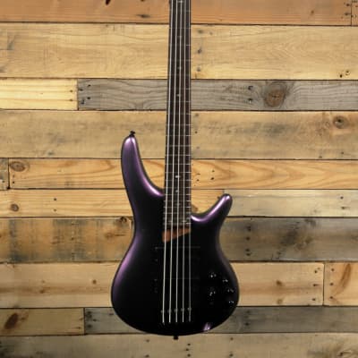 Ibanez SR505E 5-String Bass Black Aurora Burst image 4