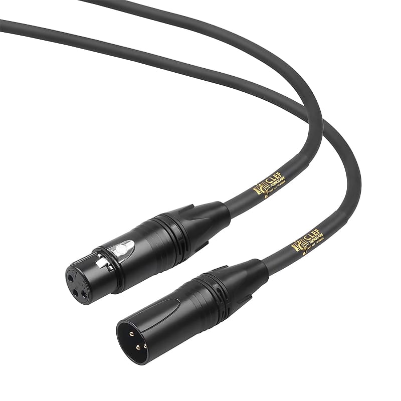 Labs Xlr Cable, 12 Feet [3-Pack] Male To Female Connections For