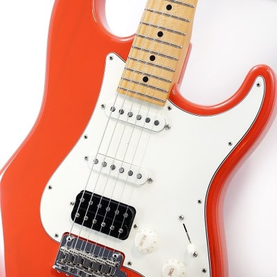 Suhr Guitars JE-Line Classic S Ash HSS (Trans Fiesta Red/Maple) [SN.71884] [Special price] image 4