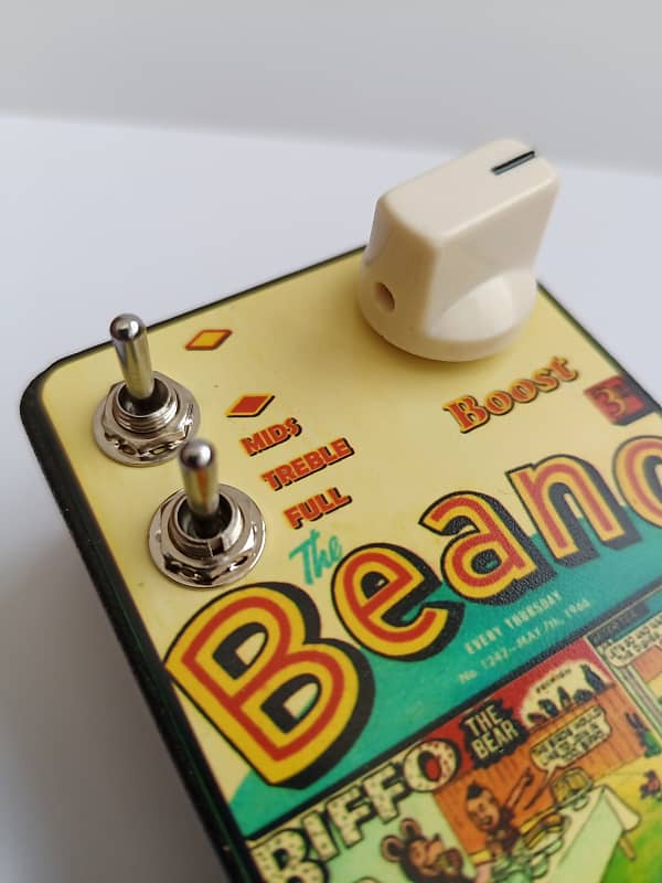 ギター Hubcap John Pedal Beano booster Hubcap john Beano Boost A Rangemaster Inspired Guitar Pedal