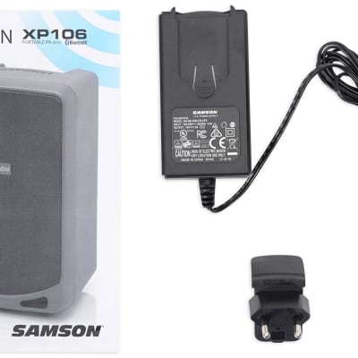 SAMSON XP106WDE 6" Portable Rechargeable Bluetooth Powered PA DJ Speaker+Headset image 11