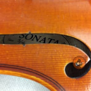 Psarianos USED Sonata 3/4 Violin with Bow and Case image 5
