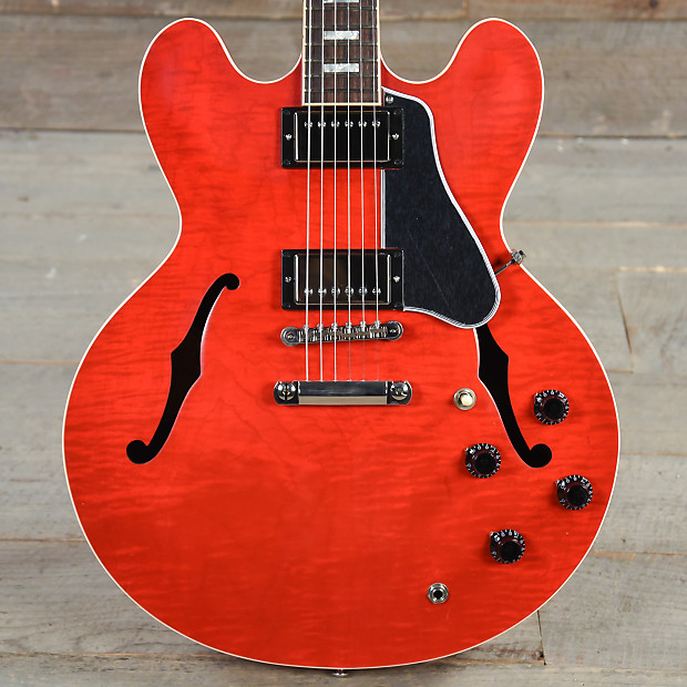Gibson Memphis ES 335 Slim Neck Cherry USED Reverb