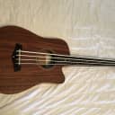 Gold Tone M-Bass/FL Micro 23" Scale Fretless Acoustic/Electric Bass Natural