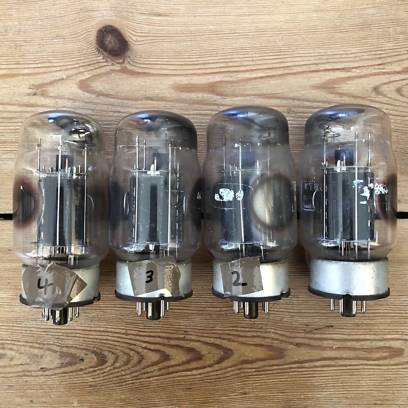 Quad of GEC KT88 valves early 1970's | Reverb Greece