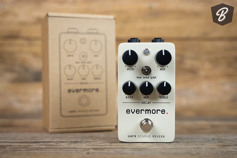 Universal Audio UAFX Evermore Studio Reverb Pedal New in Box