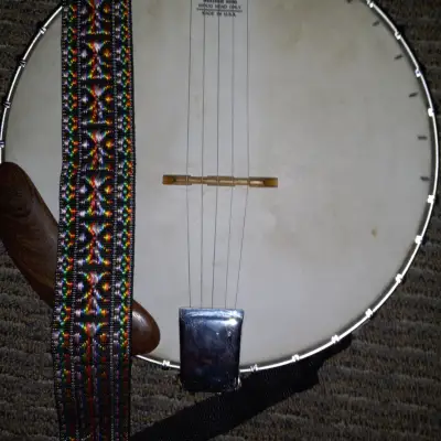 Hondo  HB75A MIK 5-string banjo with gig bag image 7