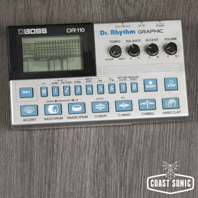 Boss DR-110 Dr. Rhythm Graphic Drum Machine