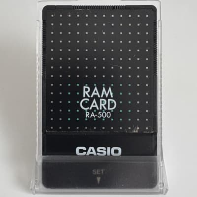 CASIO RAM CARD **RA-500** for CASIO VZ-1/VZ-10M Rare!