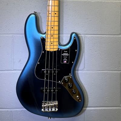 Fender American Pro II Jazz Bass Maple Neck Dark Night for sale