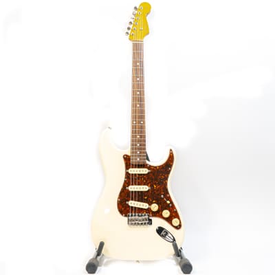 2017 Fender Stratocaster Traditional 60s C60ST - Guitar & Gigbag - Olympic White image 2
