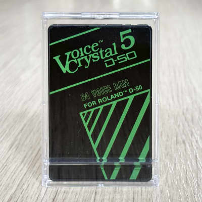 Roland D-50 & D-550 // Voice Data Card // Voice Crystal 5
