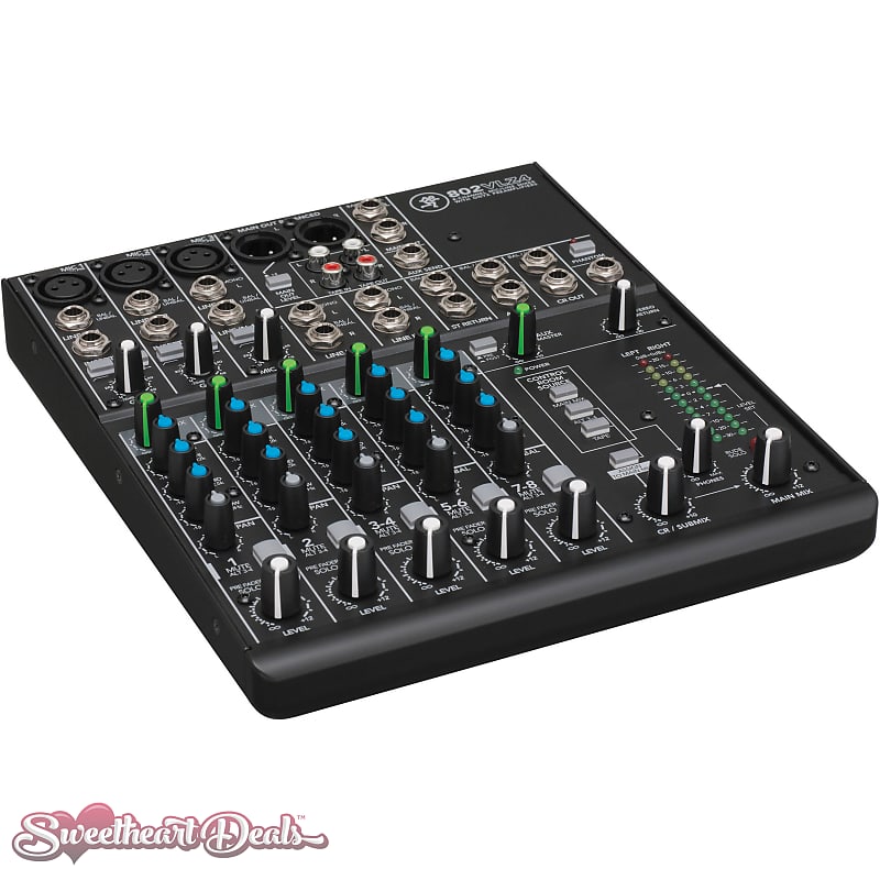 Mackie 802VLZ4 8-Channel Ultra-Compact Mixer with Onyx Preamps image 1