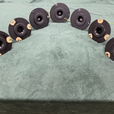 7 Jensen RP302 RP-302 16 Ohm Tweeters for Imperial PR-100 7 Jensen RP302 RP-302 16 Ohm Tweeters for Imperial PR-100