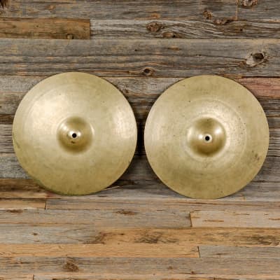 Zildjian 14" A. Zildjian & Cie Constantinople Hi-Hat Cymbals (Pair) 1973 - 1987