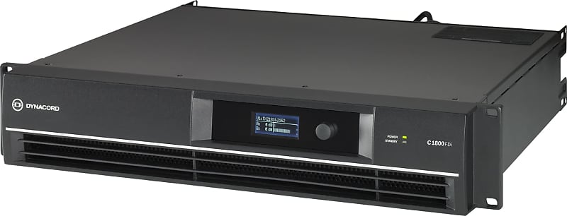 Dynacord C1800FDI-US DSP Power Amplifier with FIR Drive Phoenix Connectors image 1