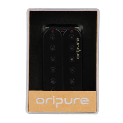 OriPure Alnico 5 Double Coil Humbucker Guitar Pickup Bridge Handmade Pickup  8.8K , BLACK image 5
