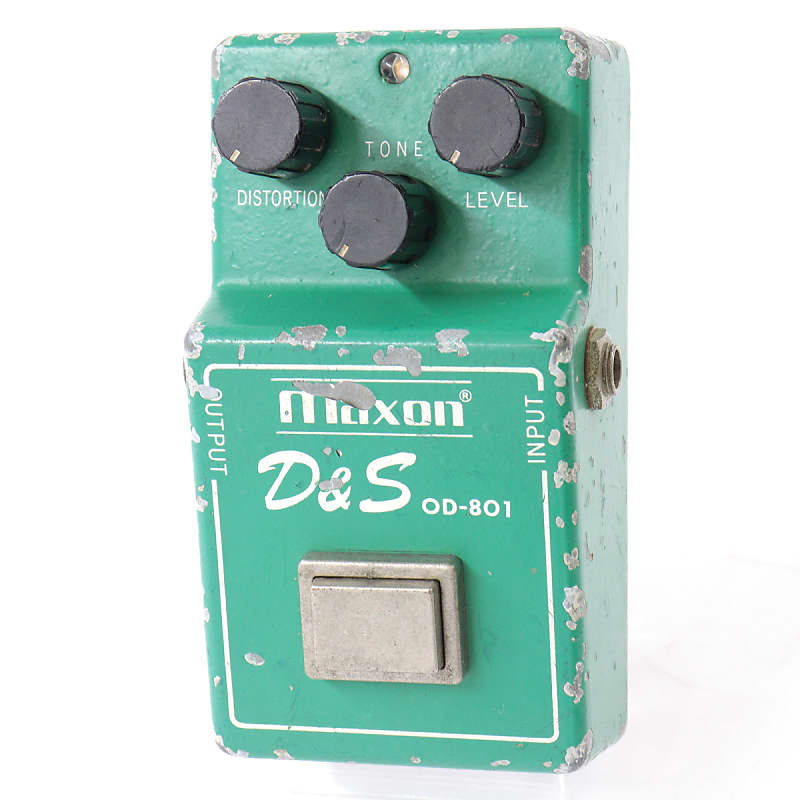 在庫豊富な■MAXON D&S OD-801 箱付 Distortion Sustainer マクソン ディスクリート Fuzz ファズ BIG MUFF ビッグマフ OverDrive TS808 OD-802 I II ディストーション