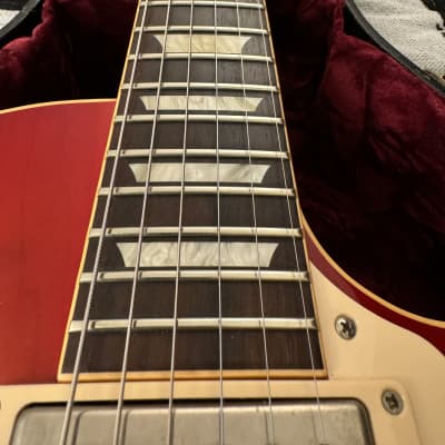 Gibson Les Paul Custom Shop 1958 Reissue R8 2005 - Cherry Sunburst image 4