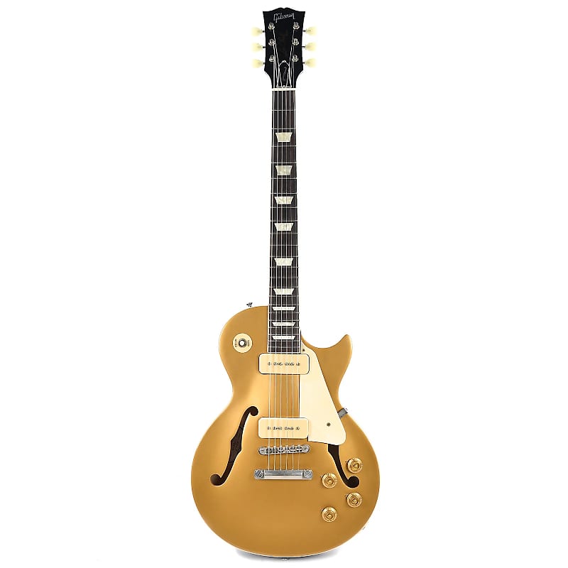 Gibson Memphis ES-Les Paul Premiere P-90 Goldtop VOS | Reverb