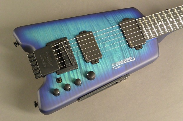 Steinberger Synapse ST-2FPA TranScale Custom Electric Guitar Trans Blue