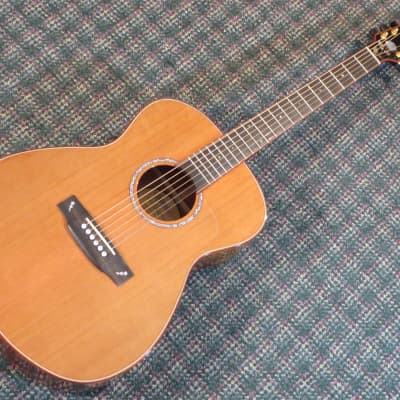 2002 Langejans KGC-6 Acoustic/Electric Guitar! Cedar/Koa/Rosewood/Ebony! w/OHSC image 12