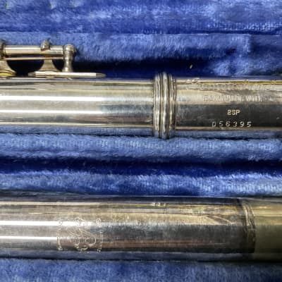 Gemeinhardt 2SP Straght-Headjoint Flute with Offset G 2010s - Silver-Plated image 9