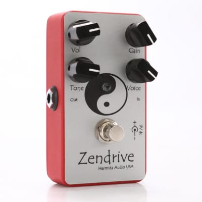 Hermida Audio Red Zendrive Overdrive Guitar Effect Pedal  w/ Box #47826 image 13