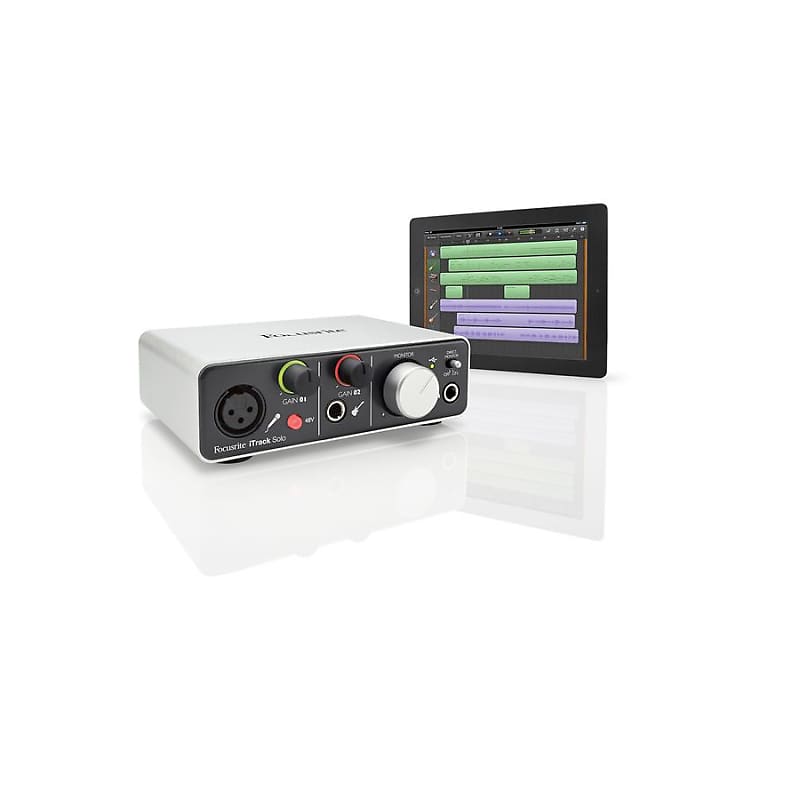 Focusrite iTrack Solo Lightning Audio Interface | Reverb Focusrite iTrack Solo Lightning Audio Interface | Reverb