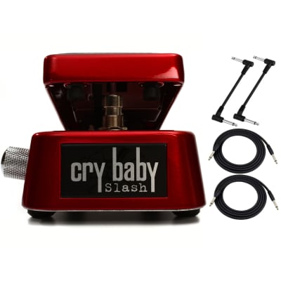 Dunlop SW95 Slash Signature Cry Baby Wah Guitar Effects Pedal with Cables image 1