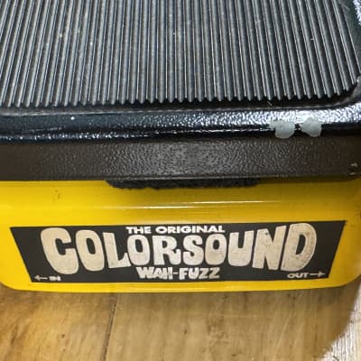 Reverb.com listing, price, conditions, and images for colorsound-wah-fuzz