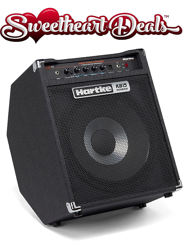 Hartke Kickback KB15 Bass Amp Combo 500 Watts Lightweight Reverb