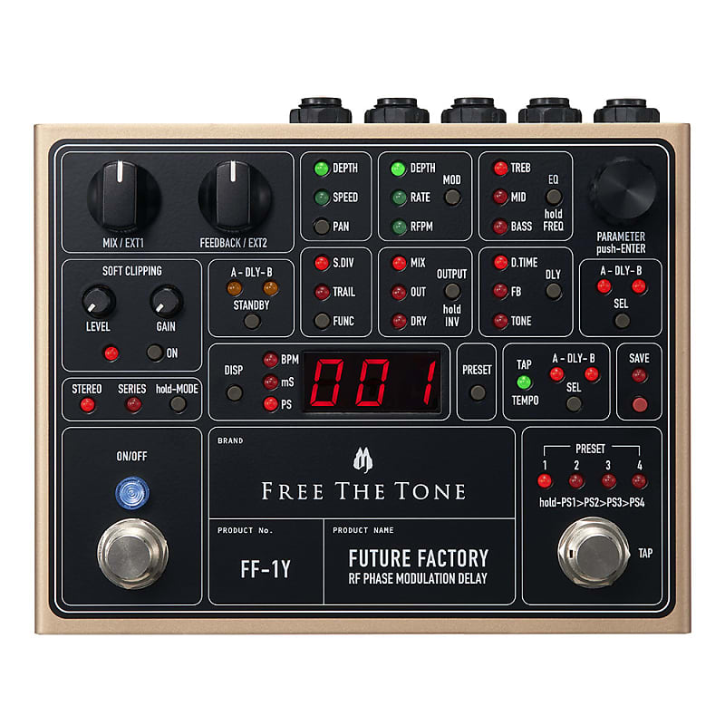 Free The Tone FF-1Y Future Factory RF Phase Modulation Delay image 1