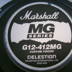 4x Celestion G12-412MG from Marshall MG Series Cabinet 8 Ohms (no individual sale, sold as set of 4) image 2
