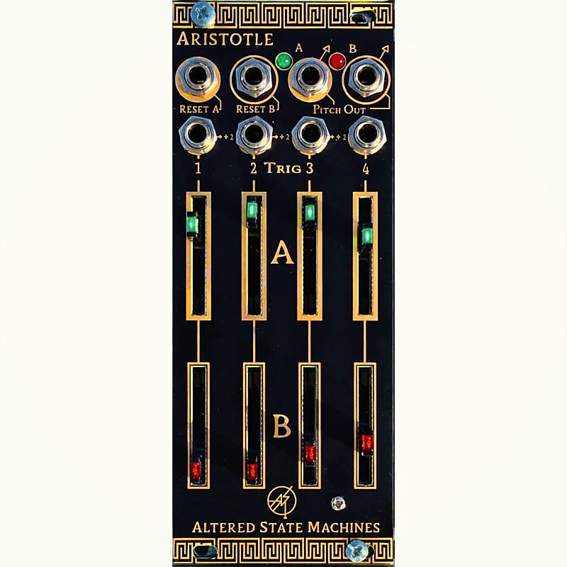 Altered State Machines Aristotle 2020 - black and gold image 1