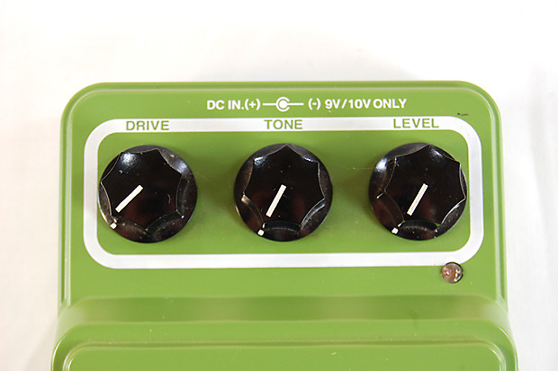 Maxon OD820 Overdrive Pro Green Made in Japan w Box + Pwr