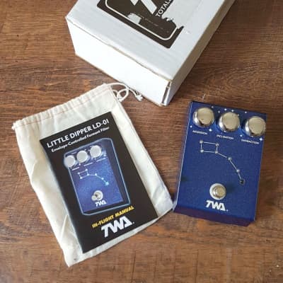 TWA LD-01 Little Dipper Mk 1 Envelope Filter Auto Wah Formant Filter Made in USA 2010 Blue Metallic image 1