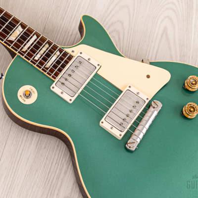 2020 Gibson Custom Shop Historic 1954 Les Paul R4 Inverness Green Dark Back w/ CustomBucker PAFs, Case, COA, Tags image 7